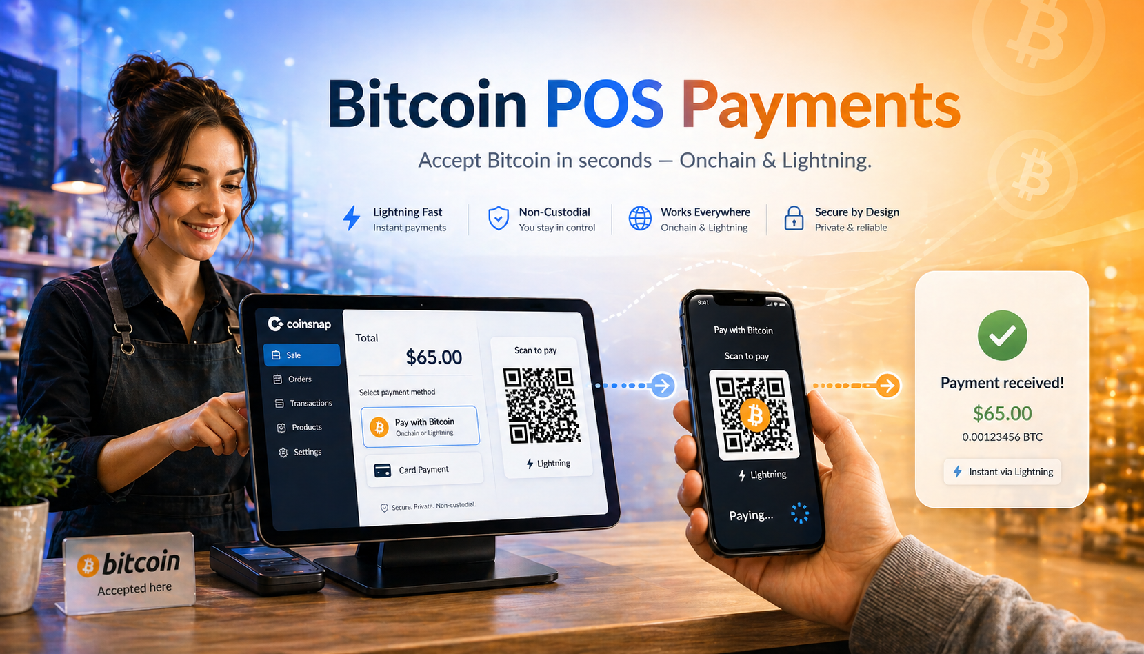 Coinsnap POS Wallet logo