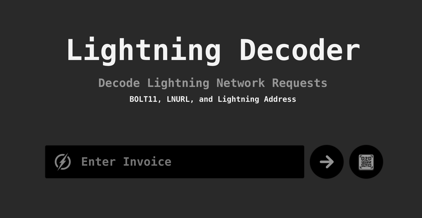 Lightning Decoder logo